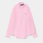 커스텀핏 리넨 셔츠 (PINK)