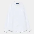 커스텀핏 리넨 셔츠 (WHITE)
