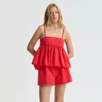 (W) CBSELENA TOP (RED)