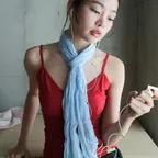 [2 PACK] Skinny Crinkled Scarf - 5 Color