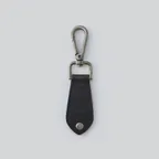 Brom Carabiner Leather Keyring (Black)