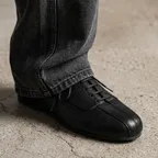 SECOND.A_Unisex Retro Casual Derby_SN5700UX / WRINKLE BLACK