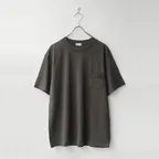 Washed Pocket Half Sleeve Fog Brown