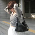 [유하 PICK][29CM 단독] NODI BAG _ weaving black 위빙백 숄더백 호보백