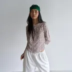 7th 예약배송/7월 21일) Vintage Flower T_Ivory