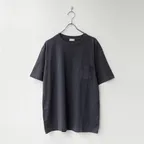 Washed Pocket Half Sleeve Smoke Navy