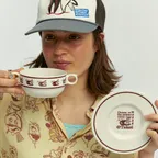 TEKET X PZtoday Biscuit Bowl White