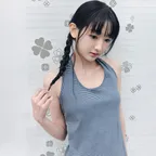 STRIPE HALTER NECK TOP_CHARCOAL 