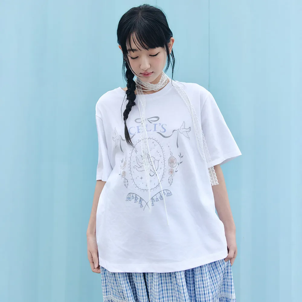 CELIS GRAPHIC T-SHIRT_WHITE