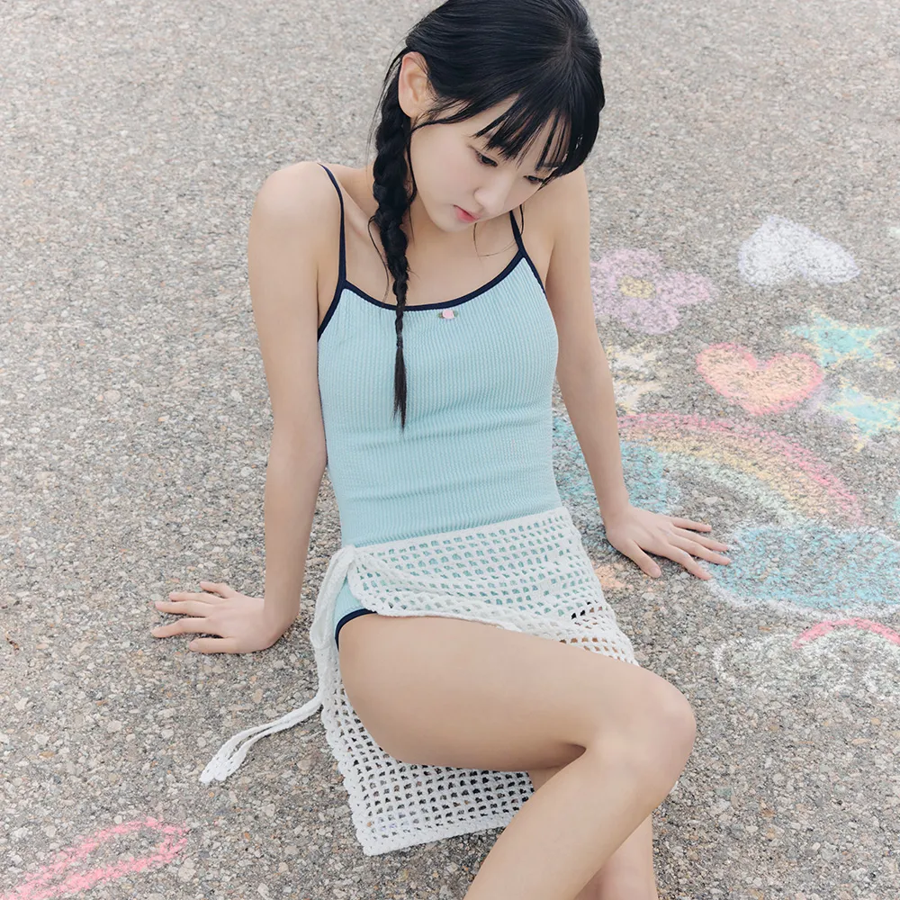 ROSE MONOKINI SWIM_SKY BLUE