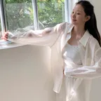 SHEER SHIRTS - IVORY