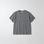 Vintage Stripe S/S Pocket Tee (Charcoal Stripe)