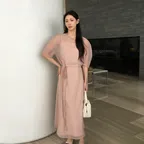 CREASE SHEER LAYERED OPS_PEACH PINK_OE2C2MOP40PKP