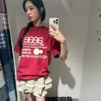 WEB LOGO T-SHIRTS [DEEP RED]