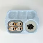 [set]유아 키즈 어린이 다이어트 멜라민 식판+국그릇세트(2colors)