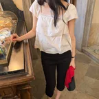[3차리오더]ORNE LACE BLOUSE (CREAM)