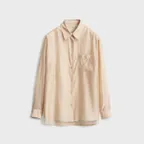Sheer Shirt_Light Yellow
