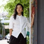 OAT SHORT-SLEEVED SHIRT (IVORY)