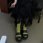 [OOyea] 블랙 남여공용 슬라이드