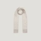 TOVA SHEER EMBROIDERED SCARF_GREY