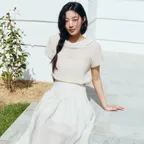 Serenity Sheer Blouse_oat
