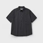 SMALL CHECK SUNDAY SHIRT [CHARCOAL BLACK]