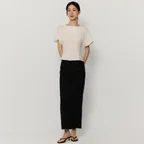 essential linen skirt_black (3 size)