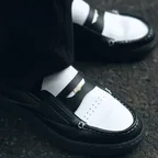 클럽 C 로퍼 - 블랙:화이트 / 100278435