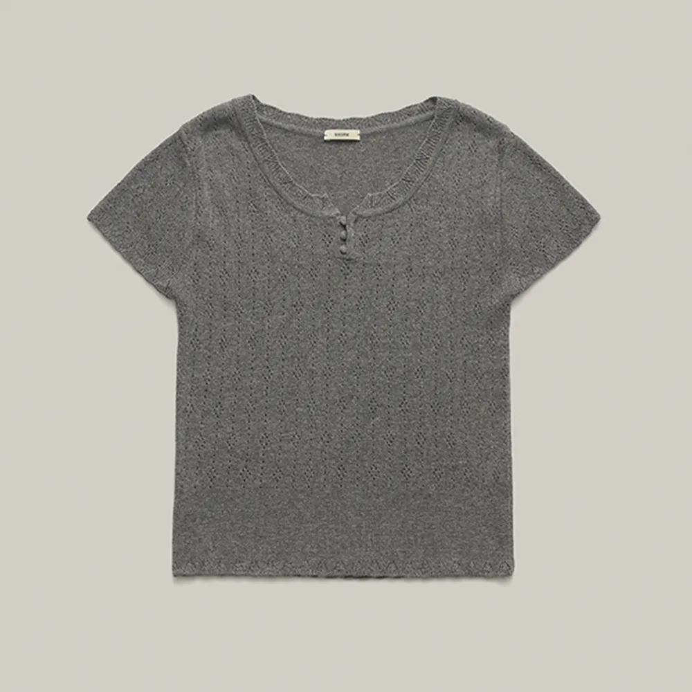 Petal Knit (Gray)