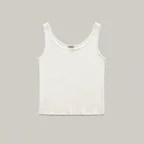 Mary Sleeveless Knit (Ivory)