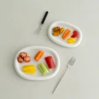 Arc Oval Plate Set 아크 오발 플레이트 세트