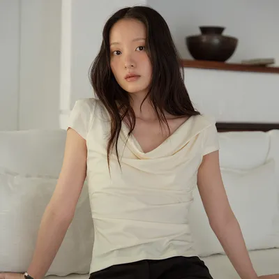 Soft Drape T-shirt_3Color