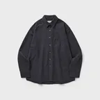 LAUNDRY SMALL CHECK SHIRT [CHARCOAL BLACK]