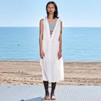 Button Up Pocket Dress, Foam