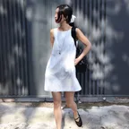 슈 슬리브리스 미니 드레스 / SHU SLEEVELESS MINI DRESS_2colors