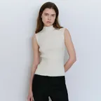 Kate Sleeveless Knit - Cream