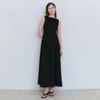 Seren Sleeveless Dress - Black