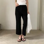 Toe Capri Pants (Black)