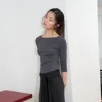 넬 보트넥 티셔츠 (2colors)