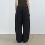 [기장선택] Ford summer curved pants (black)