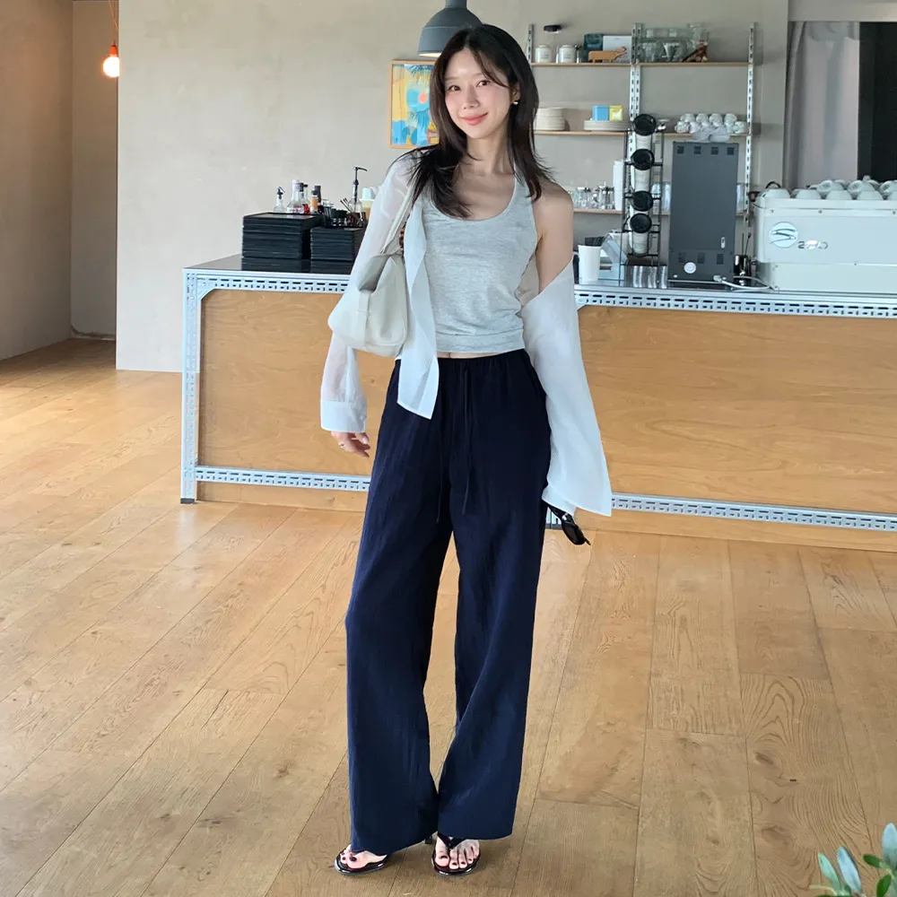 [영은 착용][3차 리오더]Summer Banding Pants[LMBFSUPT506]-2color