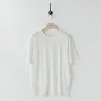 Scoop Neck T-Shirt Off White