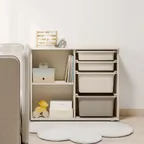 쿠시노 950폭 수납장(PL박스+책장형)