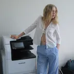 a natural blouse (white)