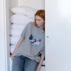 [6/3 예약배송]_Alpine summer oversized  t-shirt - Gray