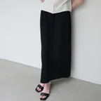 Jersey maxi skirt (black)