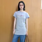 CAMISOLE JERSEY DRESS_MELANGE GREY [LC262TS13MG]