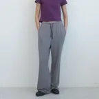 와이드 라운지 밴딩 팬츠 (Grey Stripe)