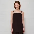 Bern Wrinkle Sleeveless (Brown)