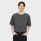 Steve Short Sleeve Pocket Tshirts Black
